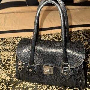 ***UPDATE***  VINTAGE DOONEY & BOURKE MINI ALTO FLAP SATCHEL